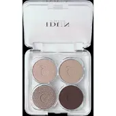 IDUN Minerals Mineral Eyeshadow Palette Oogschaduwpalette 4 g Nattviol