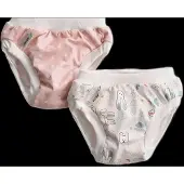 Imse Vimse Oefenbroekje zindelijkheidstraining set van 2 - Roze Teddy - SL (13-17 kg)