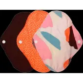 Imse Vimse wasbaar inlegkruisjes - 3 stuks - Orange Sprinkle - Oranje mix