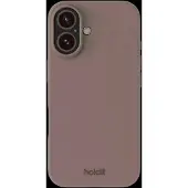 Holdit Silicone Case voor de Apple iPhone 16 - Mocha Brown