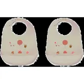 Liewood Lätzchen - Silikon - 2er-Pack - Tilda - Geburtstag Multi - - One Size - Lätzchen