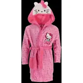 Hello Kitty Badjas - Maat 98/104 - Roze - Kind - Polyester