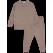Minymo Joggingpak lichtbruin