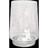 Muurla In the Woods waxinelichthouder/vaas 20 cm Helder-wit