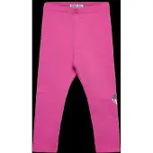 Name It Mini Leggings chocoladebruin / pink / wit