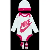 Nike Set 'Futura' karmijnrood / wit