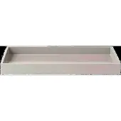 Mojoo Lux gelakt decoratief dienblad 38x19x3,5 cm Latte