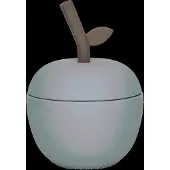 OYOY Apple potje met deksel Dusty Blue