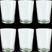 Broste Copenhagen Hue glazen 30cl olijfgroen set van 6 stuks - 14496255