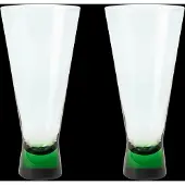 Broste Copenhagen Konus cocktailglazen 25cl groen set van 6 stuks - 14496265