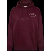 Puma Sportief sweatshirt donkerrood / wit