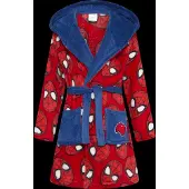 Spider-man Marvel Badjas - Rood - Coral Fleece - Maat 98