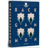 Printworks Classic - Art Of Backgammon Mirror - Donkerblauw/Koper