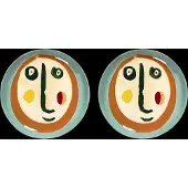 Serax Ottolenghi Feast bord S Ø19 cm 2-pack Face nr 2