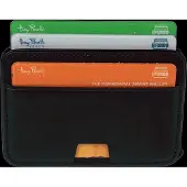 Tony Perotti Furbo EVO RFID Leren Pasjeshouder – Minimalistisch Design – Zwart