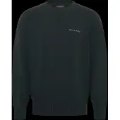 Lyle & Scott Script Knitted Crew Neck Dark Navy Size: L | Sweaters Outlet | Heren | Blauw