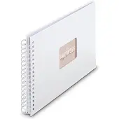 Hama Spiraal fotoalbum - Fine Art - 28x24 - 50 pagina's - Wit