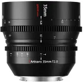 7artisans 35mm T2.0 Spectrum Cinema Lens Voor Sony (fe-mount)