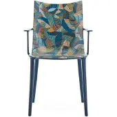 Kartell H.H.H. Stoel Graphic Impression Blue|Ink-Ochre