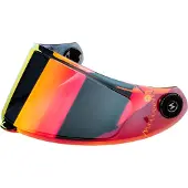 Scorpion EXO-Race Air Vizier Rood gespiegeld UNI unisex