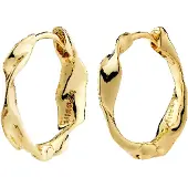 Pilgrim Oorbellen 'Here' goud
