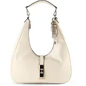 GUESS Schoudertas 'Brooke Hobo' crème