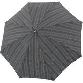 Doppler Diplomat Stok paraplu 91 cm grijs