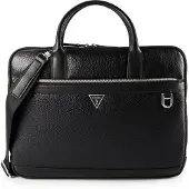 GUESS Aktentas 'Monaco' zwart