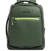 Piquadro Corner Zakelijke rugzak 44 cm Laptopvak groente