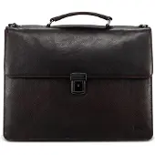 Jost London Aktentas Leder 40 cm Laptopvak bruin