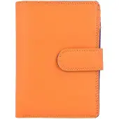 Mywalit Medium Snap portemonnee leer 13 cm oranje