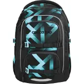 Coocazoo Rugzak 'Porter' turquoise / zwart