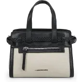 Les Visionnaires Handtas 'Tina' zwart / offwhite