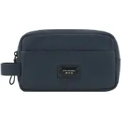 Piquadro Harper Toilettas Leer 23 cm grijs