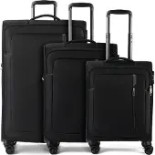 American Tourister Kofferset 'Nitestream' zwart