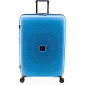 Gladiator 2800 4 wielen Trolley L 74 cm met uitbreidingsplooi blauw