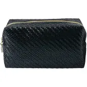 Juleeze Toilettas Dames 18x8x10 cm Zwart Polyester