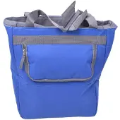 Filmer Koeltas voor bagagedrager, fietstas, 32x14 cm, blauw, met rits
