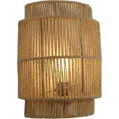 Olucia - SELENA - Wandlamp - Bruin / Zwart - Vorm: Rechthoek