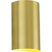 Olucia - PERRY - Wandlamp - Messing - Vorm: Rechthoek