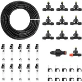 Bradas Tuinsproeiersysteem met nevel, 15 meter, BLACK LINE, model BR-ECO-Z1015