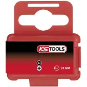 Ks Tools 911.3334 9113334 Kruis-bit PH 000 Speciaal staal Vernikkeld C 6.3 5 stuk(s)