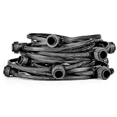 LEDmaxx Illu Lichtslinger, complete set, 10 meter, 20 fittingen, E27, IP65