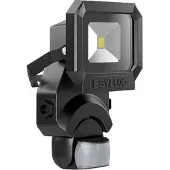 ESYLUX AFL SUN LED10W 3K sw EL10810039 LED-buitenschijnwerper 9 W Lichtkleur (naam): Wit