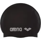 Arena Badmuts Classic Silicone (zwart) Zwart