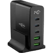Ansmann DC5140PD Desktop Charger 140W with display