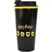 Harry Potter Hogwarts Mok zwart-geel Kunststof -