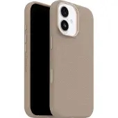 Otterbox Symmetry iPhone 17 Back Cover met MagSafe Magneet Leer Grijs