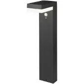 Sygonix SY-4715528 Staande lamp op zonne-energie met bewegingsmelder SMD LED 6 W Zwart