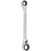 Ks Tools ringsleutel met dubbele ring, model 503.4572, gemaakt van chroom-vanadiumstaal, gewicht 65 gram